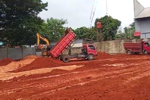 proses perataan lahan jasa pengurugan Bekasi